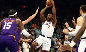 伦纳德25分祖巴茨14+20 快船大胜太阳